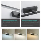 DINDALLED LED Bathroom Mirror Light, Modern Wall Sconce for Vanity Bedroom, Aluminum Home Decoration Line Lamp Fixture