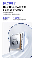 Lenovo LE302 Wireless Bluetooth 6.0 Headset Long Battery Life Sports Ear Clip Earphones HIFI Stereo Noise Cancelling Headphones