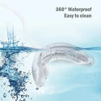 Teeth Whitening Accelerator Smart LED Blue Light Portable USB/iPhone/Android Charging Device Teeth Whitener Light Gum Tray