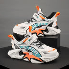 Sport Kids Leather Sneakers Four Season Boys Casual Shoes Non Slip Children Fashion School Walking Running Shoes Size 28-39