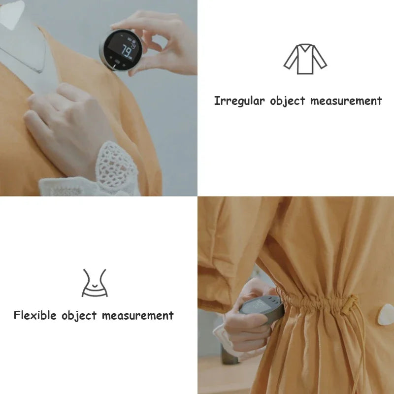 Xiaomi DUKA ATuMan Q Electric Ruler Distance Meter Tape HD LCD Screen Ruler Tools Tape Measure Rangefinder Mini Measuring Device