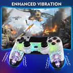 2025 New Game Controller for PS4/Slim/Pro Wireless Gamepad For PC Dual Vibration Joystick For IOS/Android
