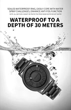 2025 Luxury Watch Men Creative Scrolling Pointer Magnetic Force Sport Watches Men Quartz Chronograph Man Clock Relogio Masculino