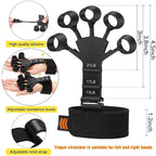 5-60kg Adjustable Hand Grip Strength Strengthener Trainer Full Set With Counter Wrist Forearm And Hand Exerciser For Muscle