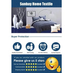 Christmas is cute and fun!Santa Claus & Snowman pattern on pillowcase New Year home decoration 2d flat printing