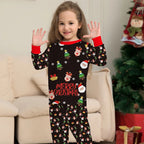 2025 Family Matching Christmas Pajamas Clothes Set Father Mother And Daughter Son Kids Matching Outfit Baby Girl Rompers Pyjamas
