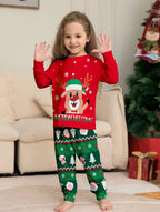 2024 Couples Christmas Family Matching Pajamas Set Mother Kids Clothes Christmas Pajamas For Family Clothing Set