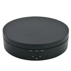 3 Speeds Electric Rotating Display Stand Mirror 360 Degree Turntable Jewelry Holder Battery/USB Power for Photography Shooting