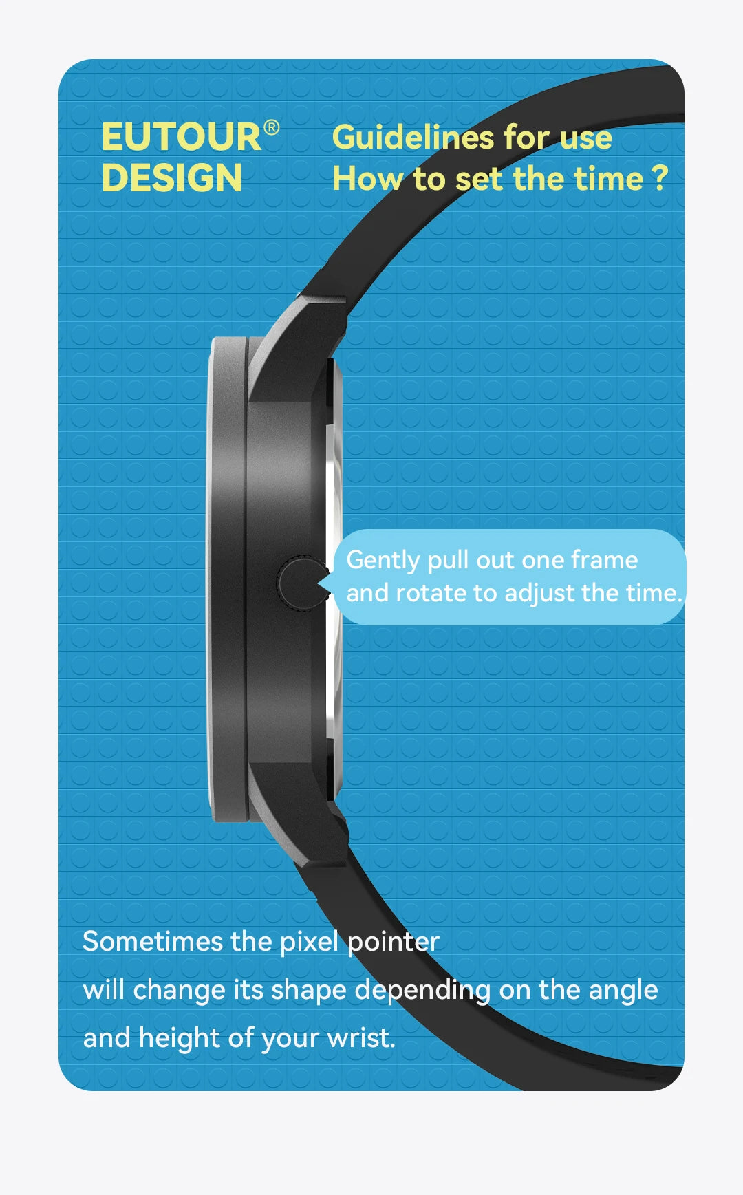 EUTOUR 2025 new magnetic fashion casual quartz watch simple men's watches silicone strap unisex watches