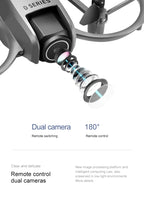 Lenovo D16 Drone 8K Aerial HD Profesional Dual-camera Helicopter Optical Flow Positioning Avoidance Bushless Motor GPS Drone UAV