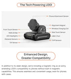 looi robot smartphone looi robot chatgpt large model English voice dialogue visual recognition interactive smart toy gift