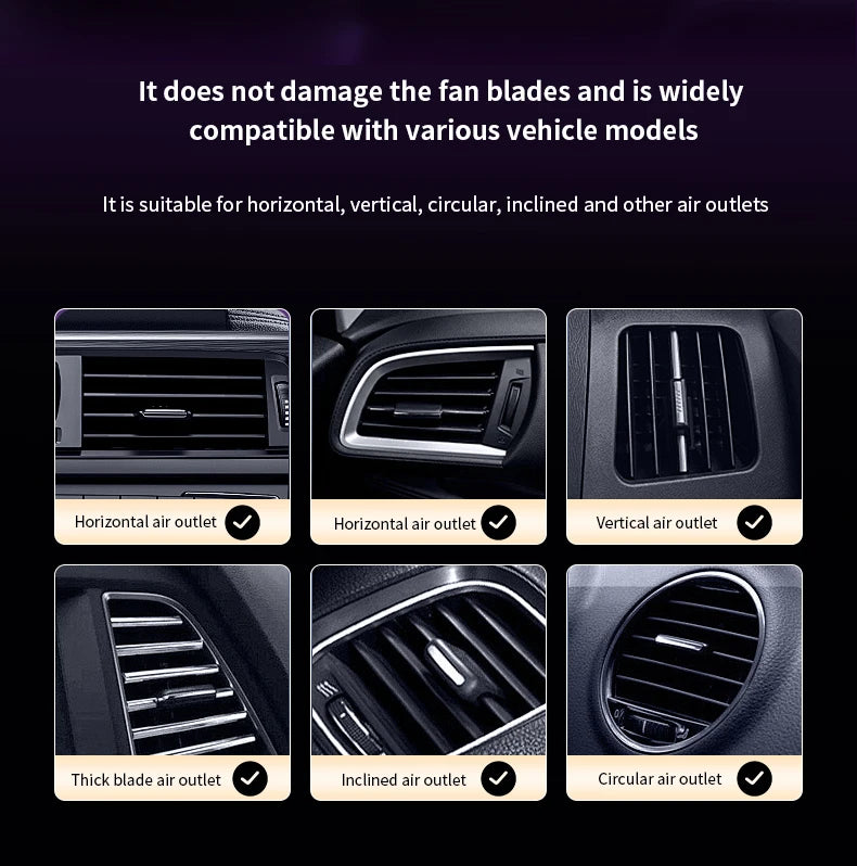 Automotive Atmosphere Light Air Outlet Rhythm Light Aromatherapy Pickup Light Automotive Air Outlet Decorative Light Colorful