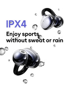 Lenovo LE302 Wireless Bluetooth 6.0 Headset Long Battery Life Sports Ear Clip Earphones HIFI Stereo Noise Cancelling Headphones