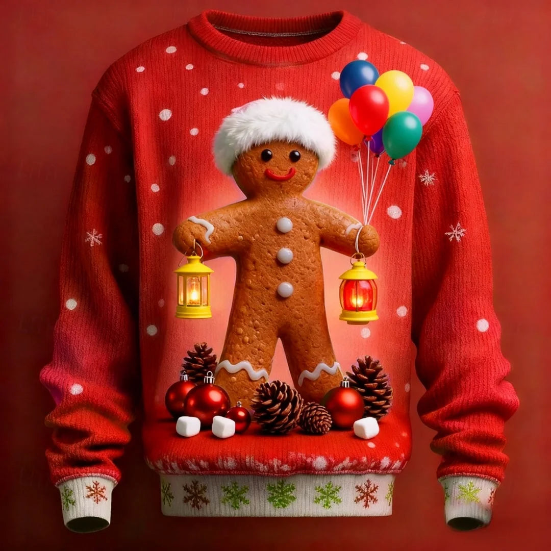 Christmas Santa Claus Pullovers Graphic 3D Print Autumn Fashion Sweatshirts Crew Neck Hoodies Men's and Women's Sweatshirts Tops