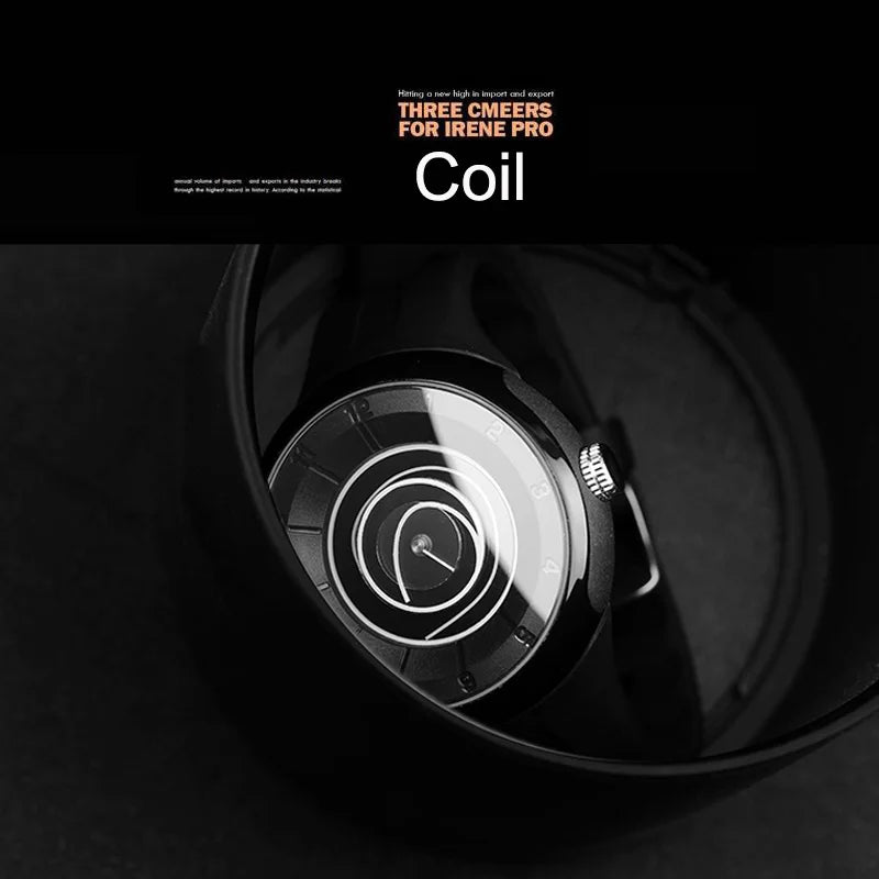 2023 men's gift Enmex creative industrial Lens and prism wristwatch coil design light sports fashion quartz watches