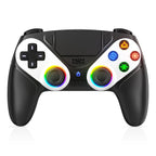 RGB Lights Wireless Controller For PS5/Playstation 5 Pro/Slim/PC Console Gamepads W/ Hall Effect Turbo Vibration Game Joystick