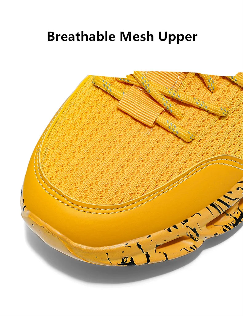 Street Red High Top Sneakers Man Fashion Platform Designer Running Shoes For Men Original Breathable Casual Men's Sports Shoes