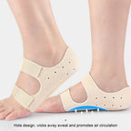 Foot Arch and Heel Protection Cover Shock Absorption Foot Protection Crack Prevention Height Correction Flat Arch Support Insole