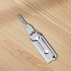 Stainless Steel Precision Tool SS001 O-ring Pickup Kit Hook Tool Maintenance Repair Kit Key Decoder Only for Straight Groove