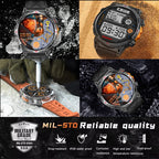 2025 New T-Rex 3 Ultra Original Military-Grade GPS Smart Watches Men Sport Tactics Compass BT Call Waterproof Swim Smart Bracelet