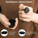 Anti-Slip Grip Strengthener Breathable Comfort Portable Finger Trainer No Sweaty Hand Gripper Fingerless for Dumbbell Lifting
