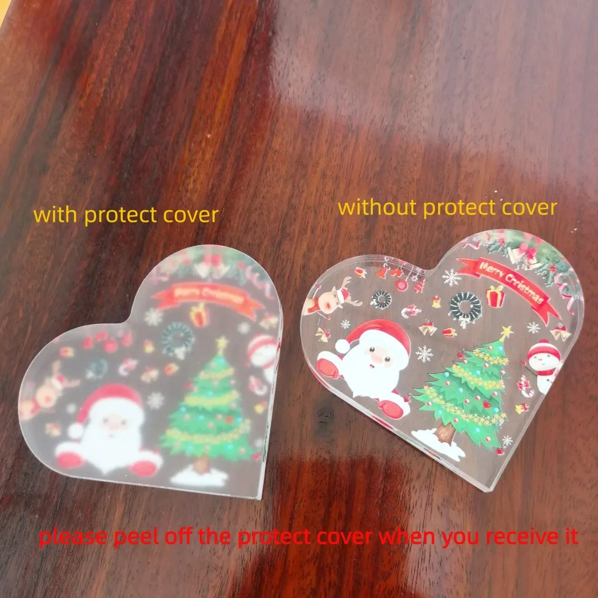 Valentine's Decorations Cute Heart Shaped Christmas Dining Table, Office, Counter, Desk, Shelf - Home Decorations Birthday Gift