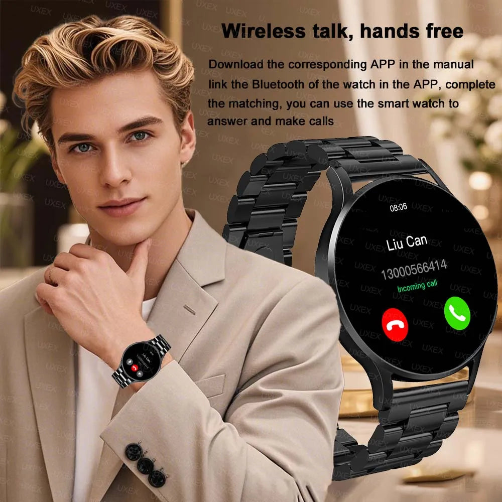 New Business Watch Men Surprise Gift Notifications Wireless Call Health Tracker Custom Photo Clock Watches Women Multifunction