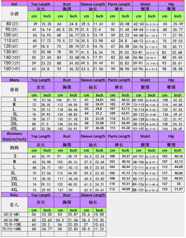 2025 Christmas Family Pajamas Set Santa Print Parent-child Matching Outfit Full Sleeve O Neck 2 Pcs Suit Sleepwear Xmas Look Pjs