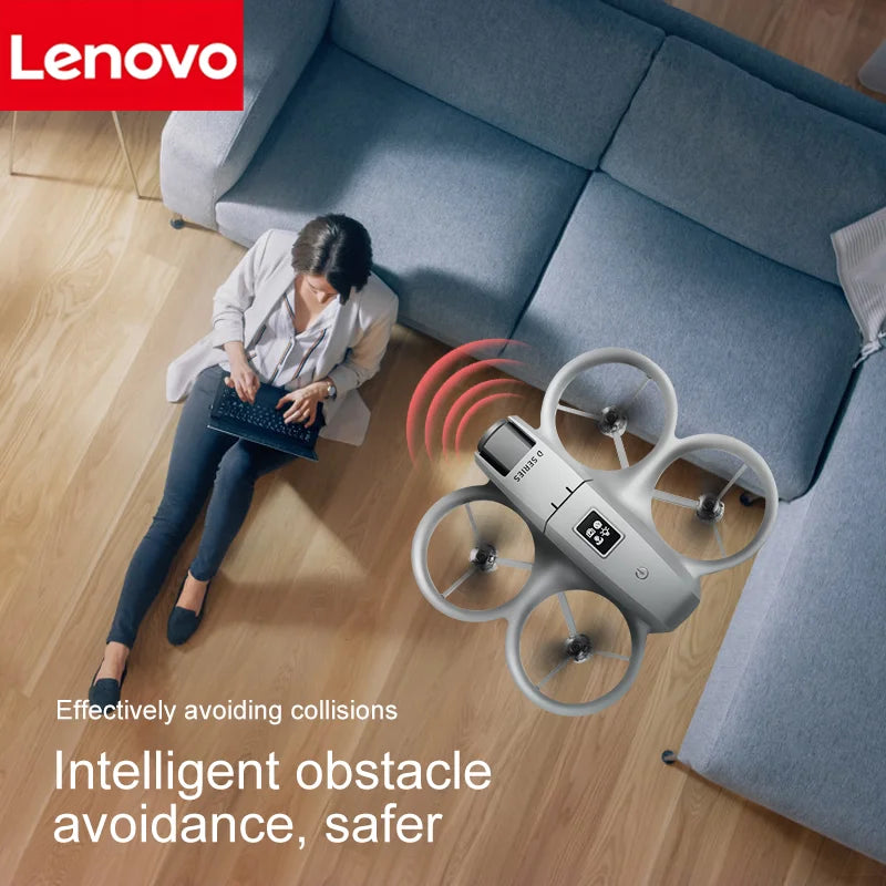 Lenovo D16 Drone 8K Aerial HD Profesional Dual-camera Helicopter Optical Flow Positioning Avoidance Bushless Motor GPS Drone UAV