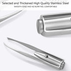 Smart Eyebrow Slanted Head Tweezers with LED Light Portable Design to Create Perfect Eyebrows Professional Makeup Artifact
