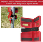 Angle Gauge Spirit Level Meter Magnetic Inclinometer 270 Degree Adjustable Pipe Level Fence Post Pipe Magnetic Adjustable Gauge