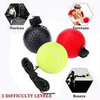 Punching Ball Head-mounted Fighting Speed Sanda Training Boxing Reflex Ball Home Fitness Exercise Boxing Equipment Accessories