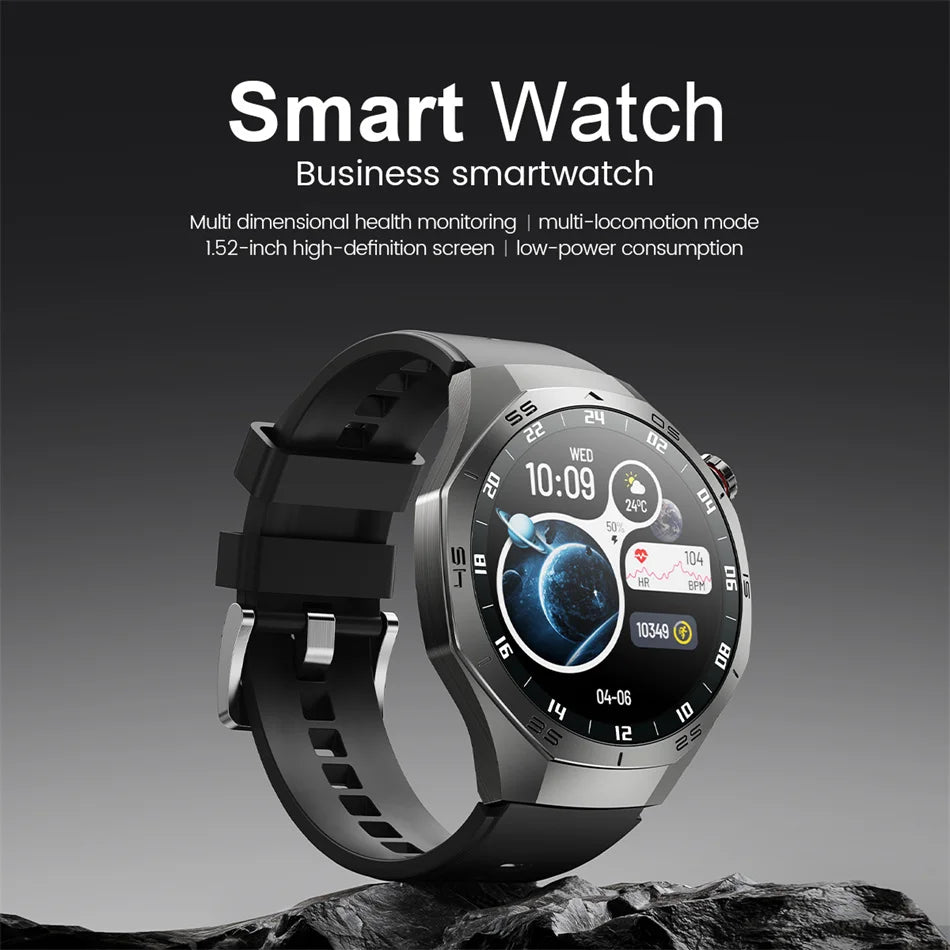 2025 New For Huawei Watch GT5Pro Military GPS Smart Watch Men Full Touch Screen Sport Fitness HealthTest Voice Call SmartWatch
