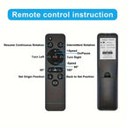 3 Speeds Electric Rotating Display Stand Mirror 360 Degree Turntable Jewelry Holder Battery/USB Power for Photography Shooting