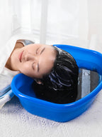 Portable Shampoo Sink At Home Hairdressing Shampoo Bed Hairdresser Basin The Elderly Pregnant Woman Nursing Shampoo Tools