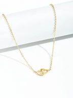 2Pcs/Set Simple Puzzle Heart Matching Pendant Couple Matching Necklace Couple Good Friends Ladies Men Hip Hop Sweater Chain