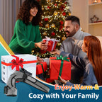 Electric Shoulder Brace 3 Gear Heated and Vibration Massage Shoulder Support Massage Belt Gifts for Parents Friends Health Care