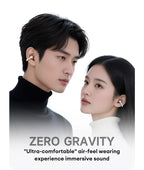 Lenovo LE302 Wireless Bluetooth 6.0 Headset Long Battery Life Sports Ear Clip Earphones HIFI Stereo Noise Cancelling Headphones