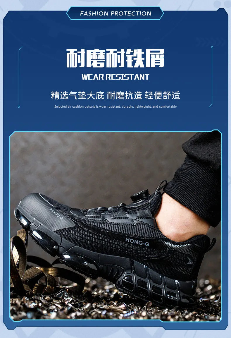 labor shoes safety work shoes anti puncture safety work sneakers safety shoes for men work Protective Work shoes with steel toe