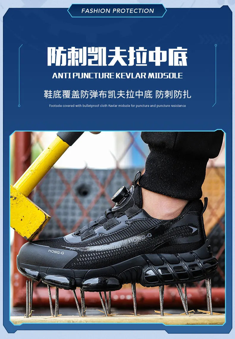 labor shoes safety work shoes anti puncture safety work sneakers safety shoes for men work Protective Work shoes with steel toe