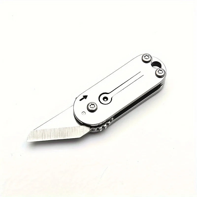 Small Pocket Knife For Men, Mini Folding Knives Box Cutter, Cool EDC Knife With Unique Design, Little Tiny Knives For Day Carry