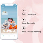 TOTWOO Sun & Moon Touch Necklaces with Agate Vibration & Light Up Necklace For Long Distance Relationship Gifts Couples Necklace