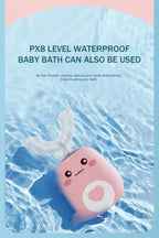 Children U-shaped Electric Toothbrush 360 Degrees Smart Cartoon Kids silicone Toothbrush Automatic Rechargeable Sonic Toothbrush