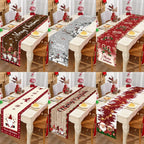 Christmas Gnome Table Runner Merry Christmas Decorations for Home 2025 Xmas Party Decor Navidad Natal Noel Gifts New Year 2026