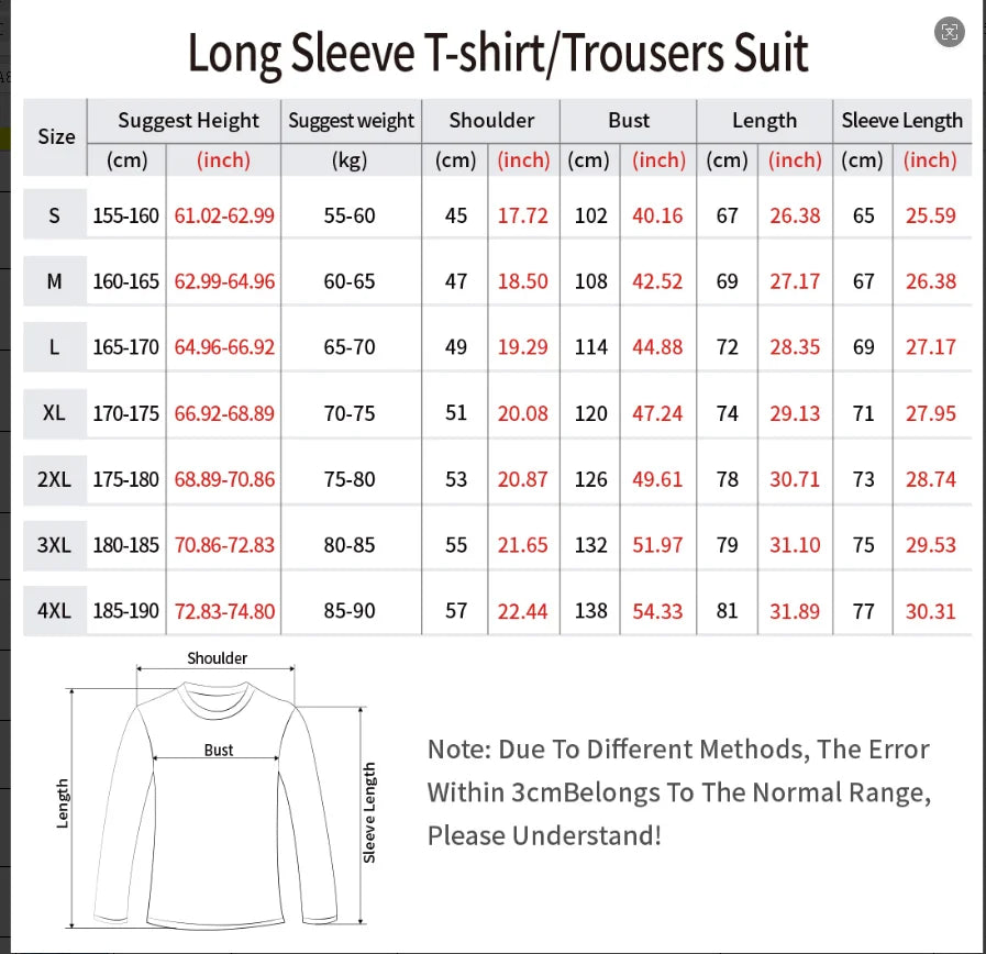 2025 Autumn Winter Christmas Men's 3D Printed Santa Claus Long Sleeve T-Shirts, Crew Neck Tees Trendy Street Style Casual Tops