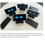 looi robot smartphone looi robot chatgpt large model English voice dialogue visual recognition interactive smart toy gift