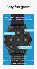 EUTOUR 2025 new magnetic fashion casual quartz watch simple men's watches silicone strap unisex watches