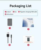 8-128GB AI ChatGPT-4 Intelligent Voice Recorder Audio App Phone Call Record Transcribe Summarize Voice to Text Conversion Device