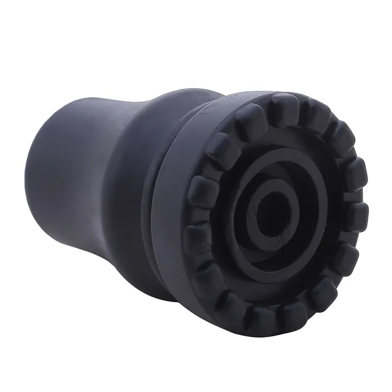 16-22mm Antiskid Walking Stick Crutch Cane Bottom Pads Cover Protector Climbing Hiking Trekking Pole Tip