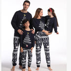 2025 New Family Christmas Pajamas Mom Dad Kids Matching Clothing Set Baby Romper Pjs Soft Loose 2 Pieces Suit Homewear Xmas Look